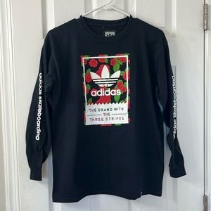 Boys Adidas Skateboarding Long Sleeve Tshirt size XL